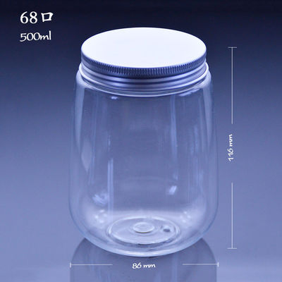 Chai nước trái cây dùng một lần 500ml 42mm bằng nhựa hình chữ U