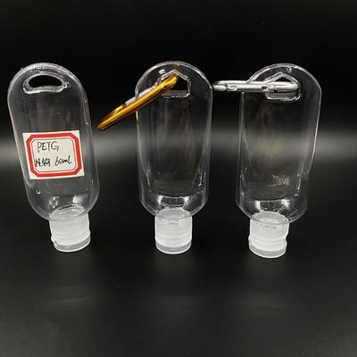 Chai lọ úp ngược ODM 50 Ml di động nắp gập bằng nhựa
